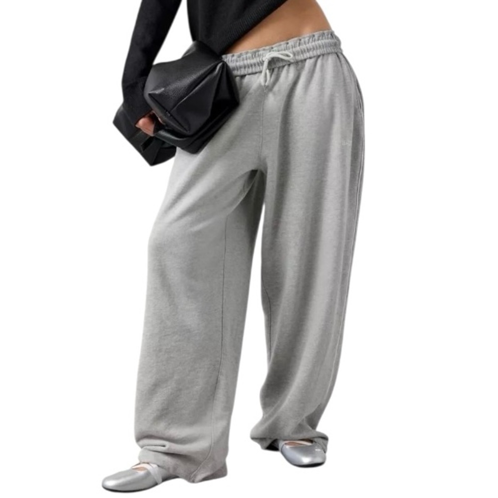iets frans Harri Wide Leg Jogger Pant Gray Urban Outfitters - Picture 8 of 9